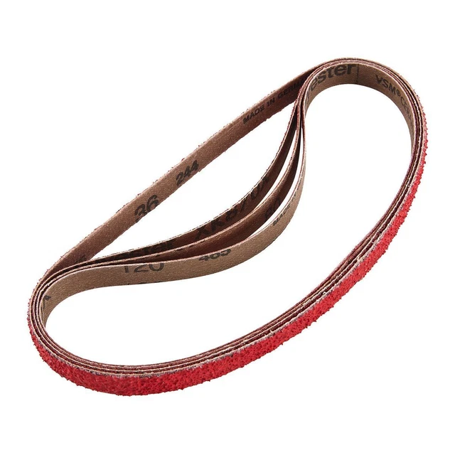 BAXTER 1/2 in. x 18 in. Cinturón de lijado abrasivo de cerámica profesional 56615