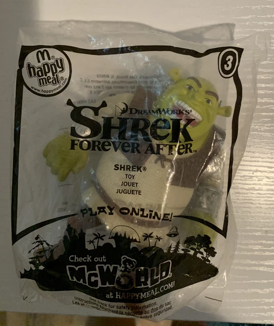 SHREK MCDONALDS HAPPY meal toy-Shrek Forever After £7.55 - PicClick UK