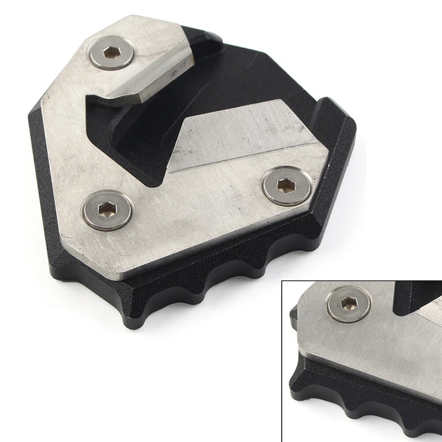 Kickstand Side Stand Enlarger Foot Plate CNC Aluminum For BMW S1000XR 2014-2018