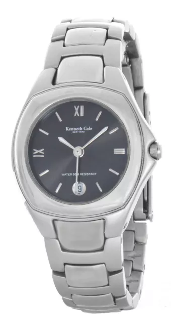 Kenneth Cole Acciaio Inox Quadrante Nero Orologio da Donna KC4269