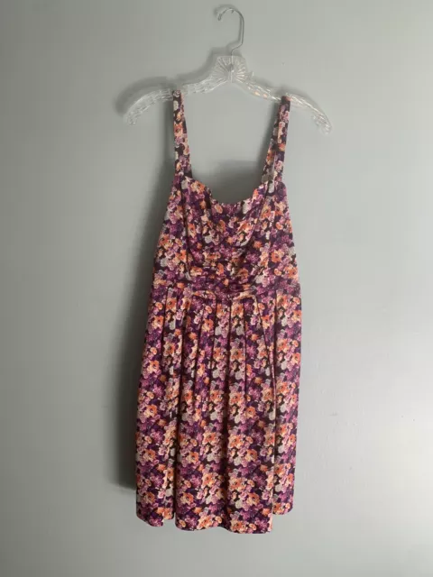 Modcloth Ixia Floral dress size L