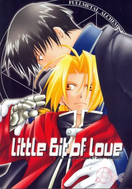 Fullmetal Alchemist Doujinshi Comic Book Roy Mustang x Edward Elric Ed Little Bi