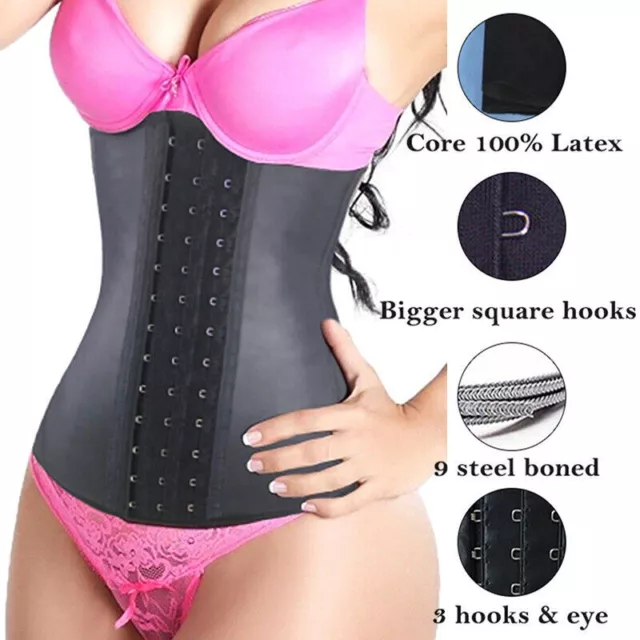 Body Shaper Cincher Latex Waist Trainer Fajas Colombianas Shaperwear Slimming