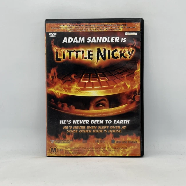LITTLE NICKY ADAM Sandler Patricia Arquette DVD Movie Film Free Post R4