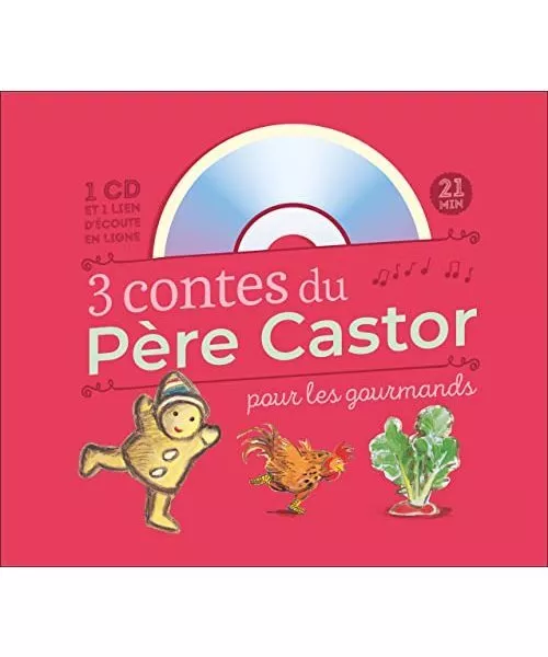 3 contes du Père Castor pour les gourmands : Le petit bonhomme de pain d'épice