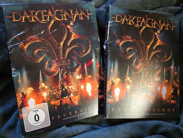 DARTAGNAN - FEUER & Flamme LIVE ( CD + Blu-ray), Transportschaden