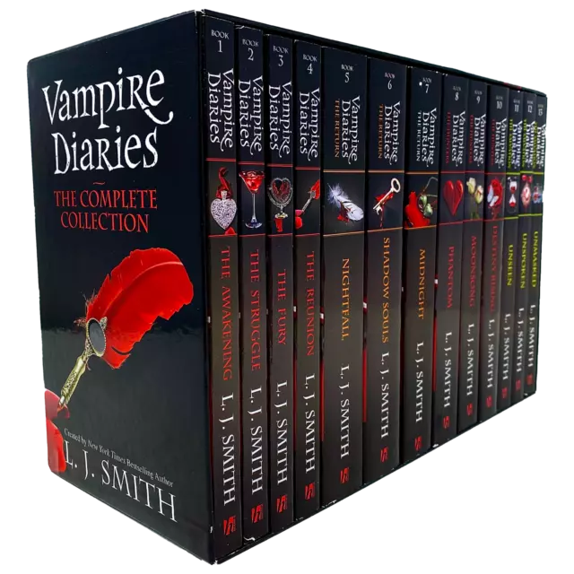 Vampire Diaries The Complete Collection Books 1 - 13 Box Set by L. J. Smith