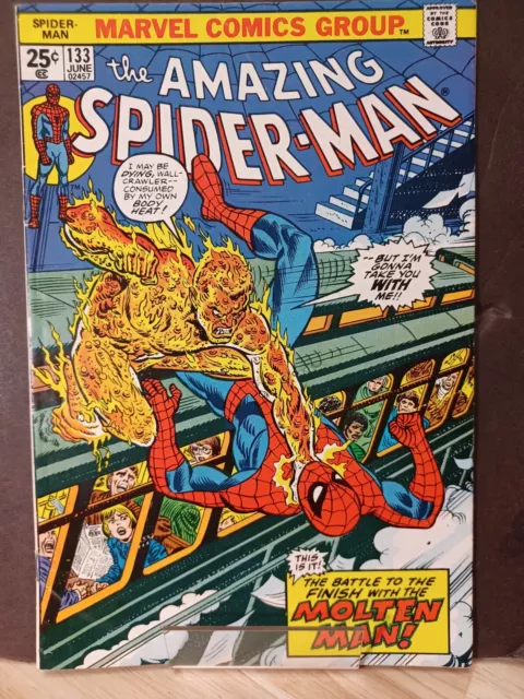 Amazing Spider-Man #133 Mid Grade Fine Marvel Comics