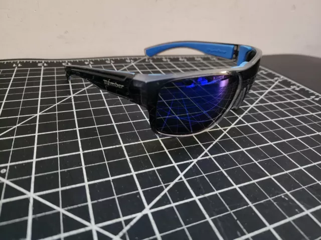 Bomber Brand Mana Bomb Floating Sunglasses Padded Blue Pre Owned