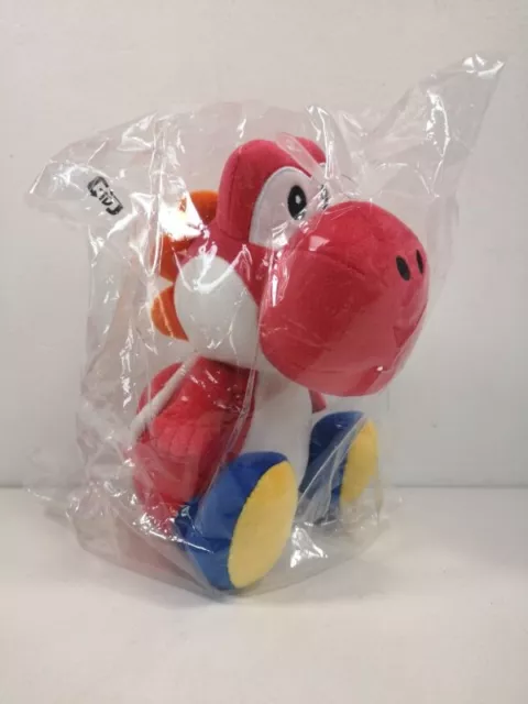 Plush Super Mario All Star Collection Red Yoshi (Small-20Cm) Japan New