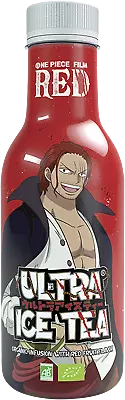 Tè ghiacciato biologico, One Piece Red Shanks, frutti rossi 12 x 500 ml