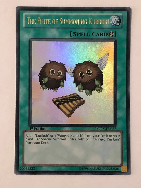 Yu-Gi-Oh! The Flute Of Summoning Kuriboh Card – Ultra Rare – Quick-Play Spell From Legendary Collection 2 - View #11