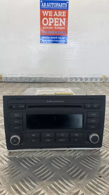 Audi A4 B7 2008 Convertible Petrol Symphony Stereo 6Disc Cd Changer 8E0035195Ae