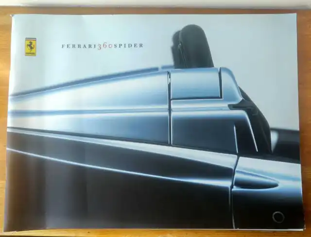 Ferrari 360SPIDER Brochure