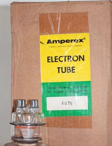 6076 / Qbl5 / 3500 Amperex Elektronenröhre Neu In Originalverpackung