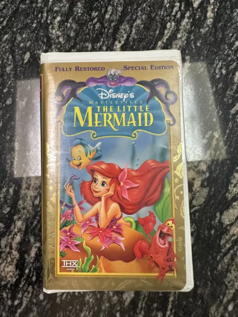 The Little Mermaid Special Edition VHS Movie Family Kids THX Certified Disney's