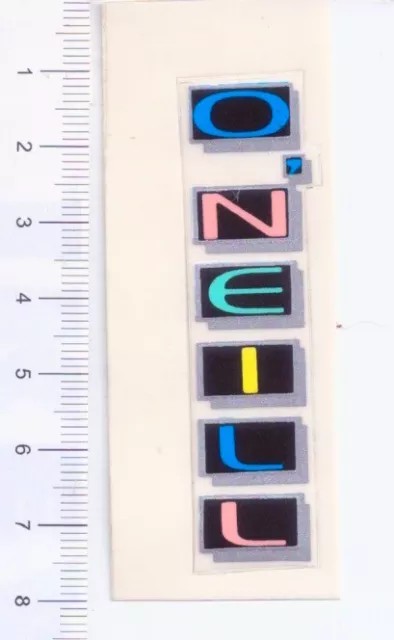 O'NEILL 80s sticker - adesiva -1089