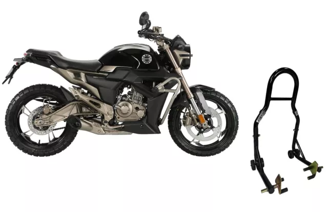 cavalletto moto alzamoto per alzare gomma davanti sollevare la Zontes ZT 125