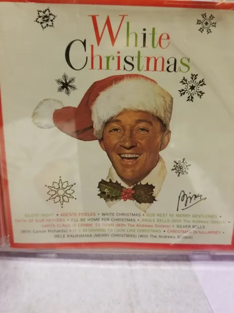 Bing Crosby WHITE CHRISTMAS CD VERY GOOD SHAPE