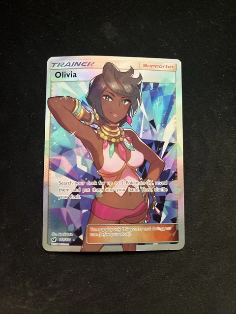 POKEMON FULL ART Olivia 12.00 - PicClick UK