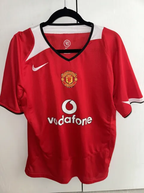 Manchester United 2005 Home Retro Shirt Ronaldo 7 Large
