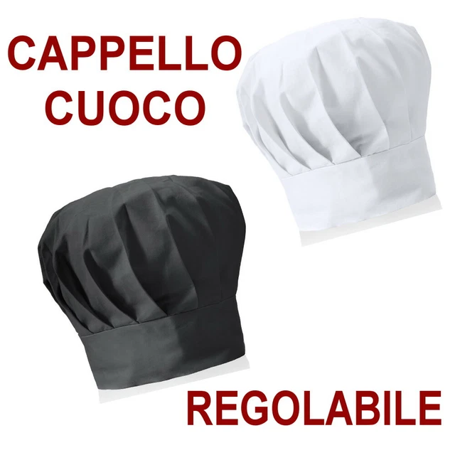 Nanxson 3 Cappelli Da Cuoco In Rete - Taglia Unica 56-58cm, Nero, Per Ristoranti E Cucine - Foto 5