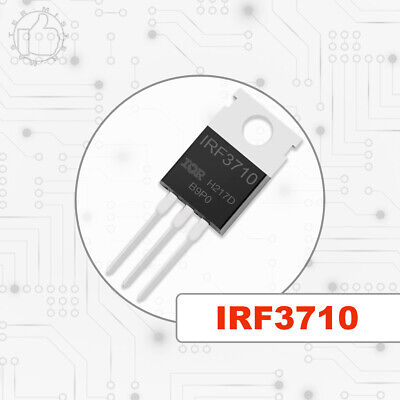 20PCS IRF3710 IRF3710PBF MOSFET MOSFT 100V 57A 