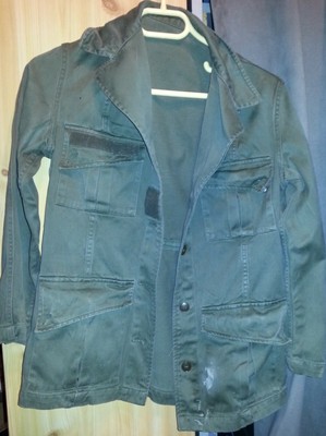 Veste de treillis armée Française T38 (M) :Fab: Paul Boyé  Sète 1973