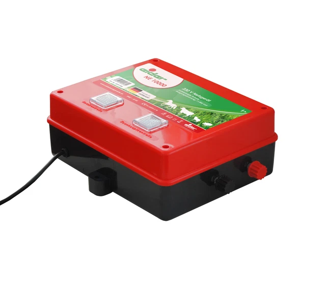 Weidzaungerät Elektrozaungerät 230 V Netzadapter 12 V 45 km 4,8 -5,2 J