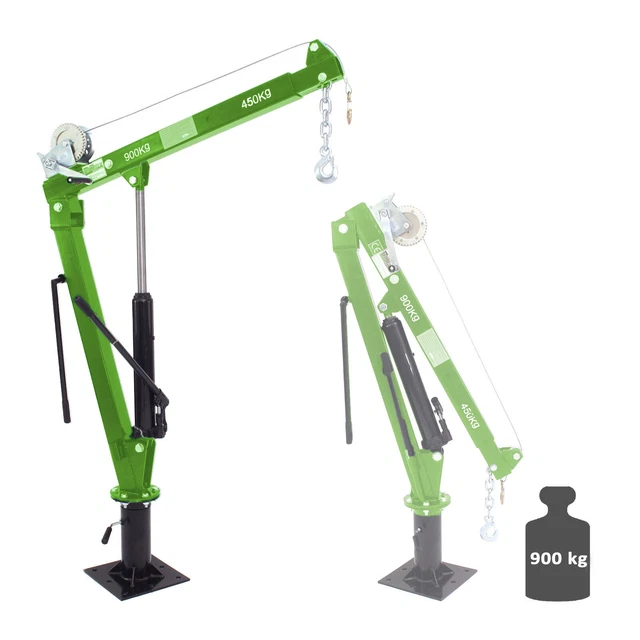 Gru pickup gru per carico gru girevole verricello 900 kg gru di sollevamento 360° gru officina Gru pickup gru per carico gru girevole verricello 900 kg gru di sollevamento 360° gru officina