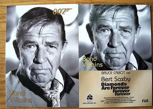 James Bond Heroes & Villains Erweiterungskarte F68