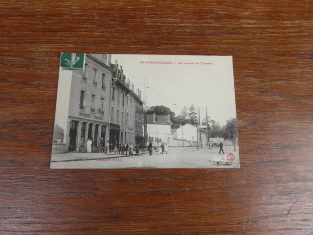 CPA ANTIQUE POSTCARD Postcard: MUSHROOMS 54 TRAM TERMINALS