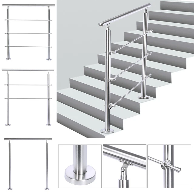 VARIABLE ANGLE HANDRAIL Kit Outdoor Safety Grab Rail Garden Step ...