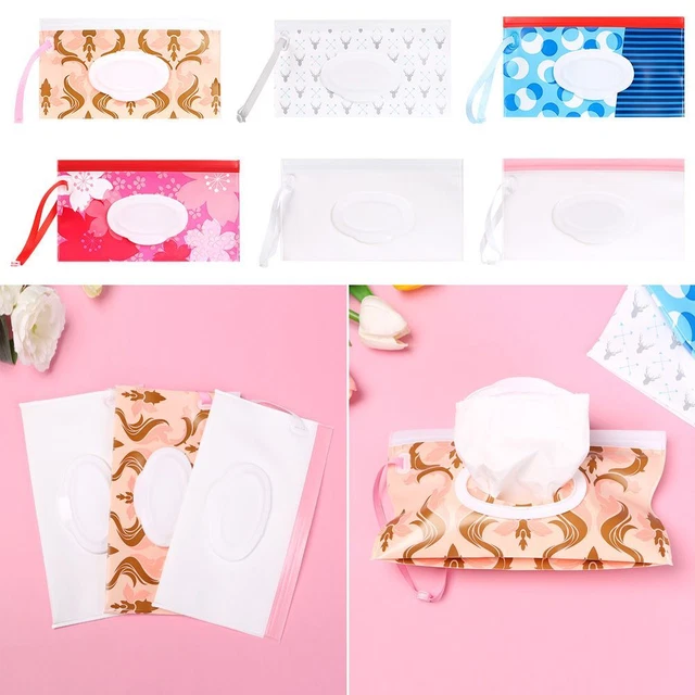 Carrying Case Stroller Accessories Wet Wipes Bag Cosmetic Pouch Tissue Box