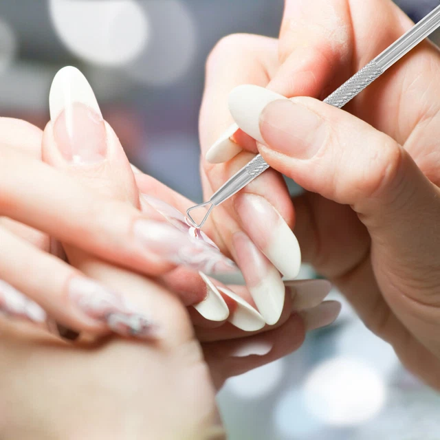 4 Pcs Nagelschieber-Werkzeug Nagelhautschäler Schermaschinen Aufkleber