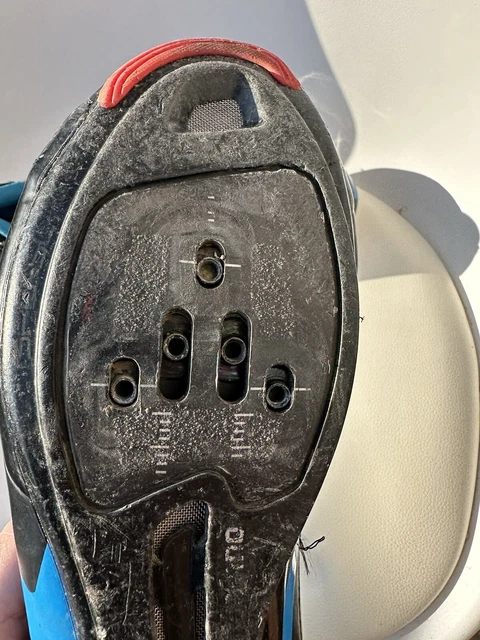 SHIMANO R107 SPD-SL - ROAD CYCLING SHOES - MENS - Size 43 3
