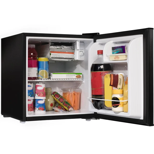 1.7 CU FT Single Door Mini Fridge, Black Mini Fridges NEW 88.00 PicClick