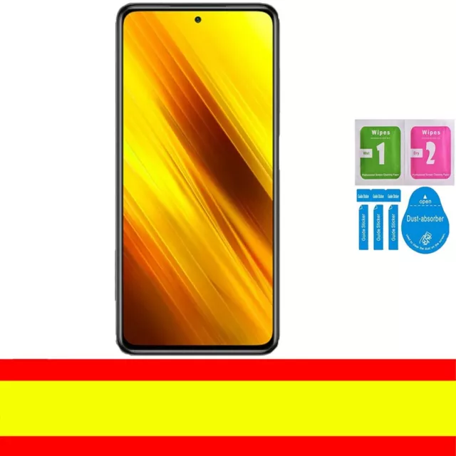 Protector Pantalla De Cristal Templado Compatible Xiaomi Poco X3 Pro 4G Kit