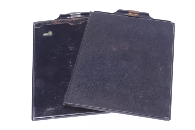 ✅ Juego De 2 Soportes De Placa De Vidrio Antiguo Sin Marca Para Cámara 9X12Cm