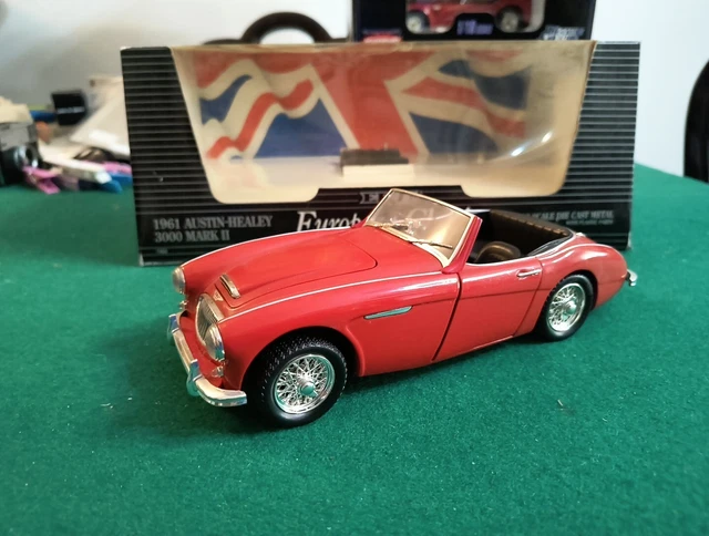 ERTL 1/18 SCALE Diecast - 7460 1961 Austin Healey 3000 MK2 Red EUR 151,99 - DE