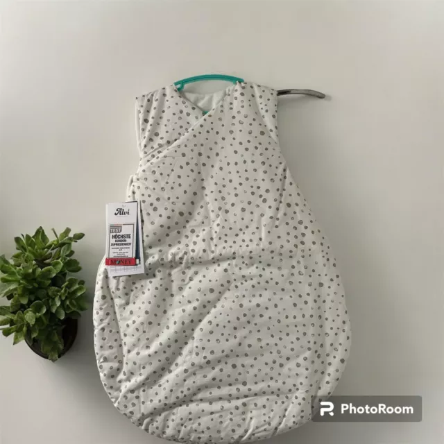 Alvi Wickel-Mäxchen Ganzjahres-Schlafsack Aqua Dot 70 cm