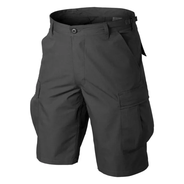 Helikon Tex Bdu Army Outdoor Cargo Freizeit Bermuda Shorts black schwarz Medium