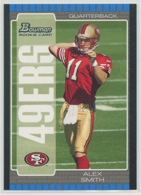 Alex Smith 2005 Bowman Football RC Rookie #114 San Francisco 49ers