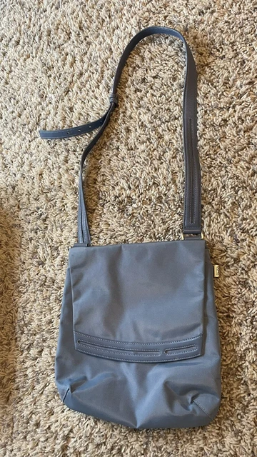 TUMI Blue with Yellow Interior Messenger Crossbody Bag Great for travel