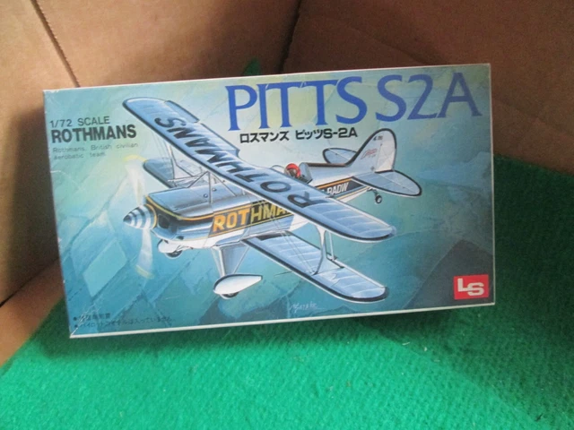 LS MODELS ROTHMANS Pitts S2A Kit (1:72 Scale) Unmade In Box Lot J96 £3. ...