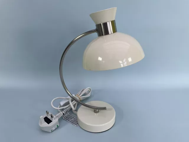 Mid Century Style Metal Gooseneck Lamp Desk Bedside Retro Light 3