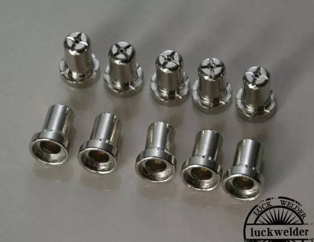LG-40 PT-31 Extended Nickel-plated Tip Nozzle Plasma Cutter CUT-40 CT-312 10pk