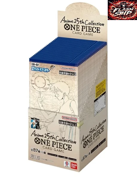5 PACK EB02 One Piece Extra Booster Anime 25th Collection
