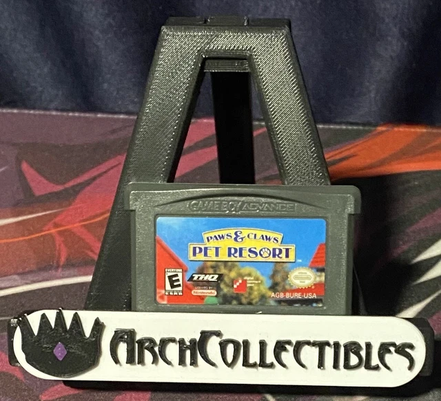 GAMEBOY ADVANCE Paws Claws Pet Resort cartucho probado