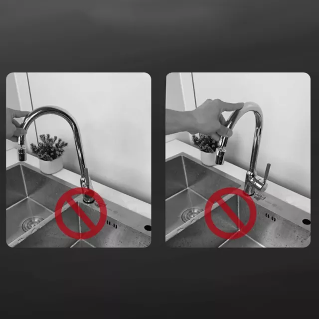 Set di fissaggio rubinetto 32 mm per rubinetti acqua calda e fredda in cucina e bagno